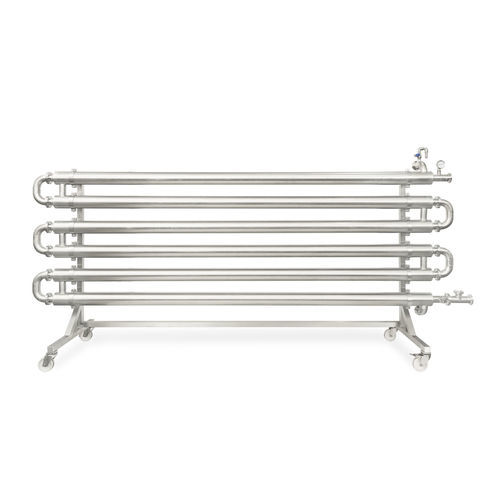 Intercambiador de calor tubo-tubo - ProFruit Machinery - para frutas y hortalizas / para líquido viscoso