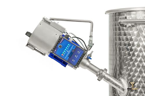 Agitador contenedor - ProFruit Machinery - para líquidos / de acero inoxidable