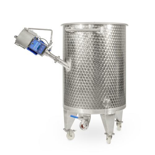 Recipiente con agitador - ProFruit Machinery - de mezcla / de protección / antipolvo