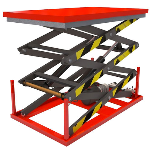 Plataforma elevadora de tijera estacionaria - EBOST - hidráulica