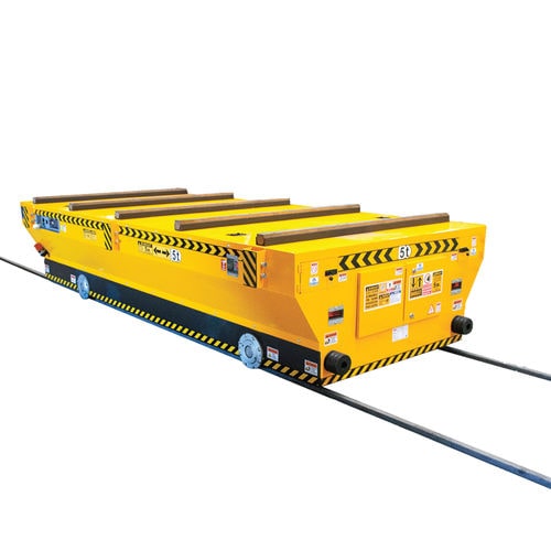 Carro de guiado por riel de transferencia - EBOST - eléctrico