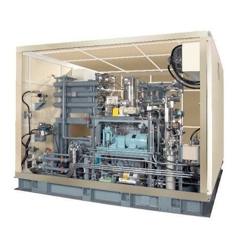 Grupo compresor para gas de hidrógeno - HyKom340 - KAJI TECHNOLOGY CORPORATION - de pistón / estacionario / sin aceite