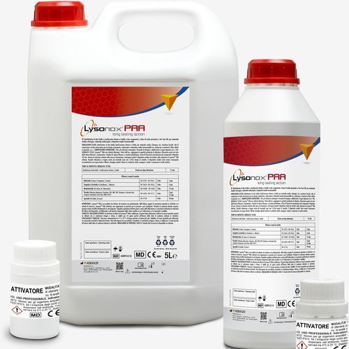 Producto de desinfección bicomponente - Lysonox® PAA - Adranox - de peróxido de hidrógeno