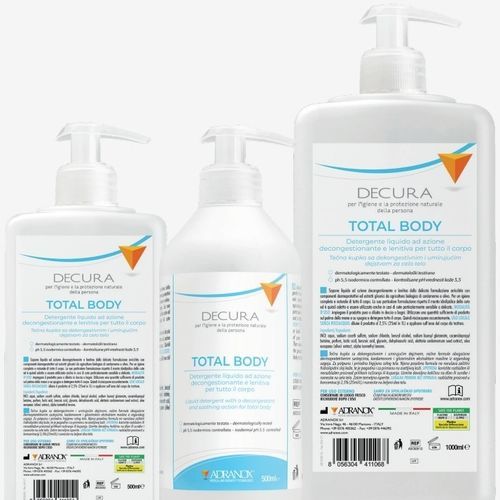 Detergente biológico - Decura Total Body - Adranox - a base de agua / desoxidante / no infamable