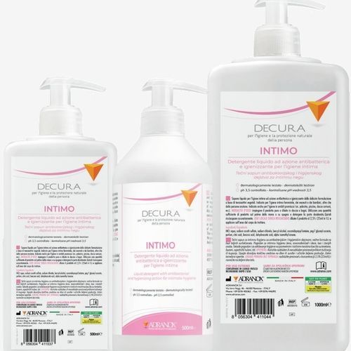 Detergente biológico - Decura Intimo - Adranox - a base de agua