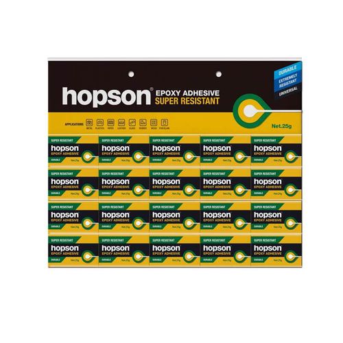 Cola-masilla epoxi - HEP-006 - Ningbo Hopson Chemical Industry Co., Ltd - bicomponente / multiusos / para aplicaciones automóviles