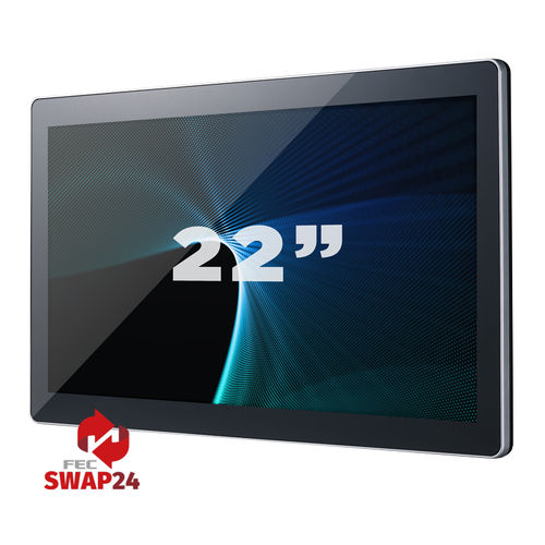Panel PC de LCD - PP-8632 - FEC Italia srl - retroiluminación LED / pantalla táctil capacitiva PCAP / de pantalla táctil multipunto