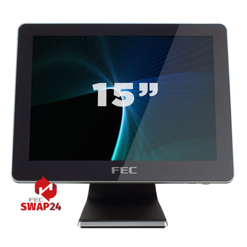 Panel PC TFT LCD - PP-9635C - FEC Italia srl - con pantalla táctil capacitiva / de pantalla táctil multipunto / 15"