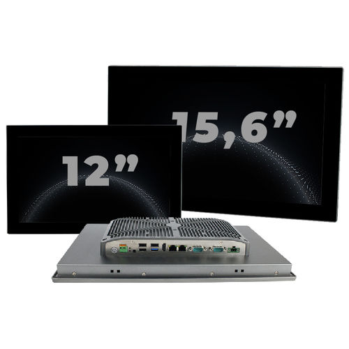 Panel PC de LCD - FEC Italia srl - pantalla táctil capacitiva PCAP / Intel® Celeron J1900 / Windows 10