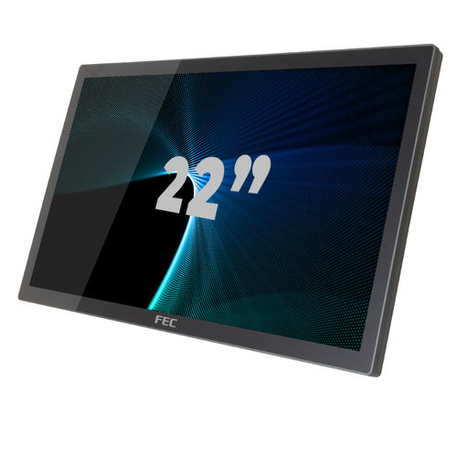 Panel PC de LCD - PP-9732W - FEC Italia srl - con pantalla táctil capacitiva / con pantalla táctil multipuntos / 22"