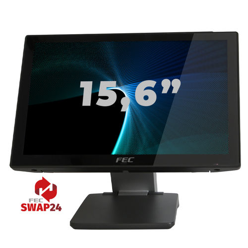 Panel PC para punto de venta - PP-9735W - FEC Italia srl - con pantalla táctil capacitiva / 15,6" / Intel® Celeron® J6412