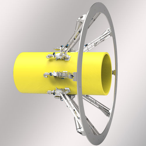 Máquina de medición de espesor de tubo - AUREX ECCO - iNOEX GmbH - de la pared / por ultrasonidos / en línea