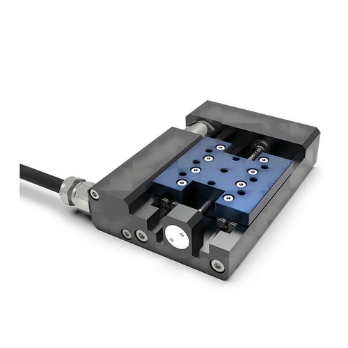 Platina de posicionamiento micrométrica - E-SVMMS60-X25 - NATSU PRECISION TRADE LIMITED - lineal / con motor lineal / 1 eje
