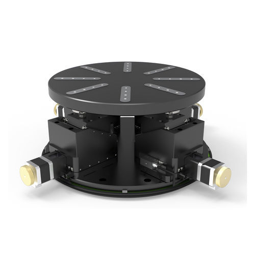 Platina de posicionamiento con cinemática paralela - E-QPF - NATSU PRECISION TRADE LIMITED - rotativa / motorizada / de accionamiento electromagnético