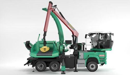 Trituradora de ramas móvil - HEM 583 R-Cobra - JENZ GmbH Maschinen- und Fahrzeugbau