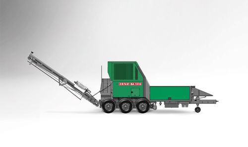 Trituradora de vegetales con ruedas - BA 1016 - JENZ GmbH Maschinen- und Fahrzeugbau