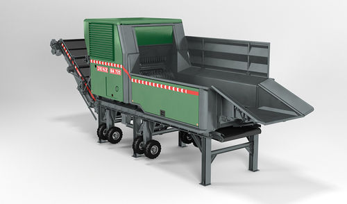 Trituradora de vegetales con ruedas - BA 926 E - JENZ GmbH Maschinen- und Fahrzeugbau