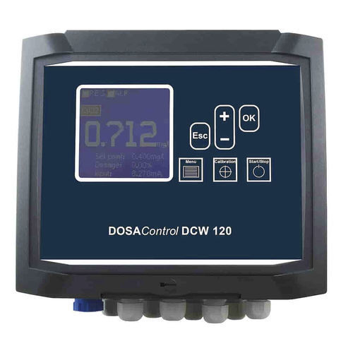 Unidad de control con visualización - DCW 120 - DOSATRONIC GmbH - de regulación / de conductividad / compacta