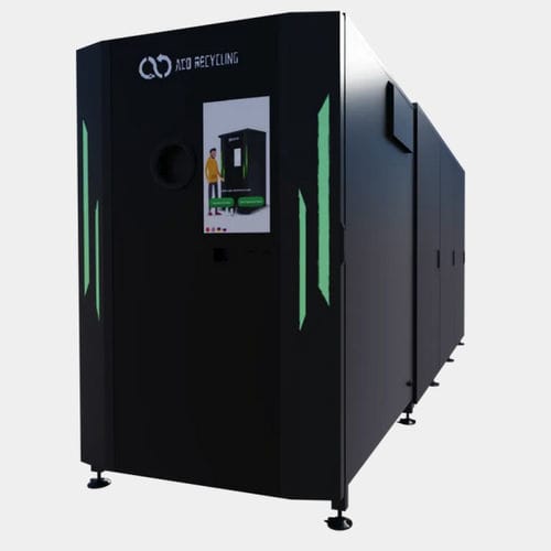Máquina de recogida de envases automatizada de latas - D-LINE series - ACO GERI DONUSUM TEKN. YAZILIM MAK. LTD. STI. - para bombonas / compacta