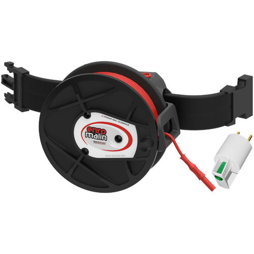 Enrollador para cable eléctrico - ENROMALIN-C30G v2 - Testoon - manual / cinturón