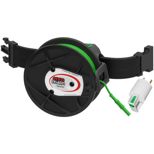 Enrollador para cable eléctrico - ENROMALIN-C50G v2 - Testoon - manual / cinturón