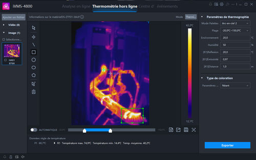 Software de medición - Testoon - para cámara / para cámara infrarroja
