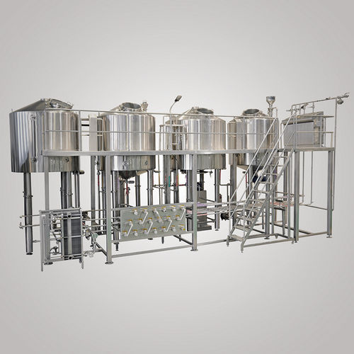 Sistema para elaboración de cerveza de acero inoxidable - Shandong Tiantai Beer Equipment Co.,Ltd - calentado por vapor