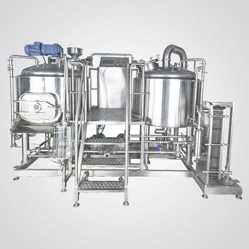 Sistema para elaboración de cerveza de acero inoxidable - Shandong Tiantai Beer Equipment Co.,Ltd - calentado por vapor