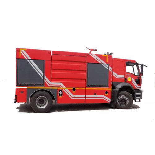 Grúa de lucha contra incendios para bombero - Procompactor Waste Management Equipment