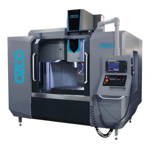 Centro de mecanizado CNC vertical - VM11 - Ozco Metalworking Machines - 3 ejes / con mesa rotativa / BT 40