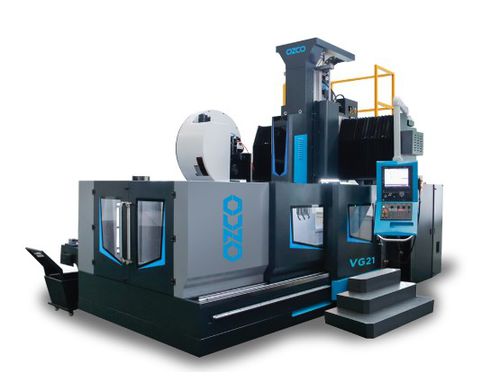 Centro de mecanizado CNC 3 ejes - VG21  - Ozco Metalworking Machines - vertical / de doble columna / con mesa rotativa