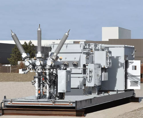 Subestación para rack para distribución eléctrica - Hitachi Energy - para transformador de alta tensión / de exteriores