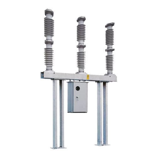 Disyuntor con baño con tensión - EDF SK 1-1 - Hitachi Energy - de alta tensión / conmutado / automático