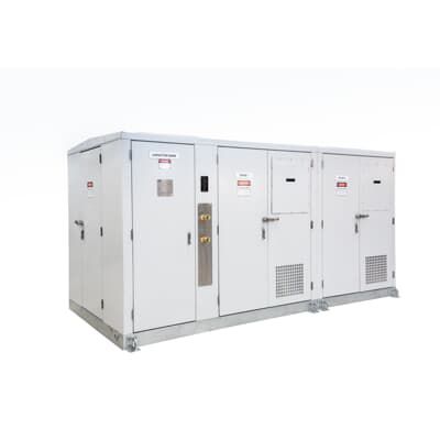 Batería de condensadores automática - ABBACUS - Hitachi Energy - de factor de potencia / fija / de exterior