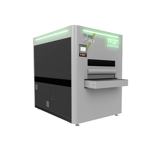 Desbarbadora de estantería de ángulos - Surfacer® TF-RB 2510 - TFON Machine - para piezas de aluminio / para piezas de acero / CNC