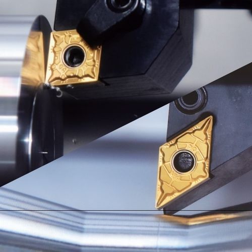 Plaquita de corte de cermet - AT210A  - Achteck Tool - con revestimiento