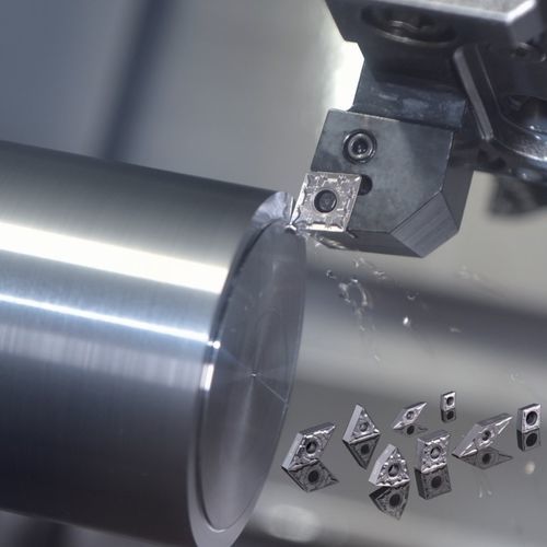 Plaquita de corte intercambiable de torno - AT202  - Achteck Tool - de acabado / de carburo / de cermet