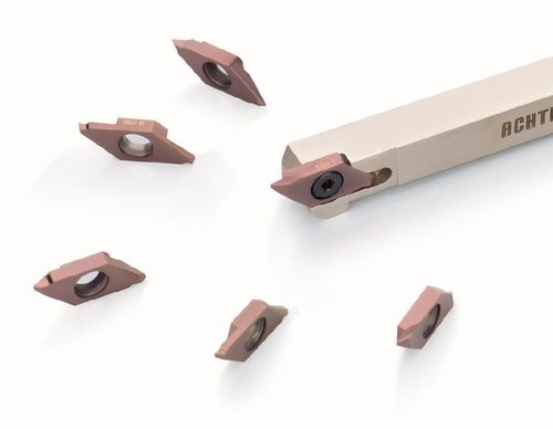 Plaquita de corte de carburo monobloque - ASW series - Achteck Tool