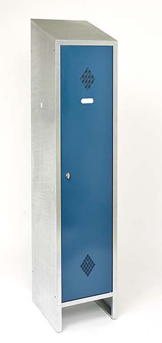Armario de vestuario para ropa de trabajo - 109_ZNP_1 - Arredindustria e Lory Srl - con ventilación
