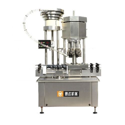 Tapadora-enroscadora para botellas - TONGDA PACKAGING MACHINERY CO.,  LTD. - multicabezal / en línea / automática