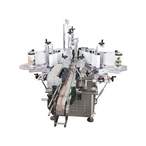 Etiquetadora para botellas - TONGDA PACKAGING MACHINERY CO.,  LTD. - controlada por PLC / para aplicación en el lateral del producto / para la industria farmacéutica
