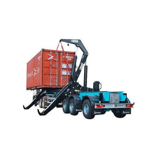Carretilla elevadora lateral con motor de combustión - 160 S - Hammar - con operador sentado / de manipulación / para contenedores