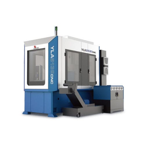 Afeitadora de engranajes vertical - YLA5132 - ZHEJIANG LAOLUNSI MACHINE TOOL CO., LTD - CNC