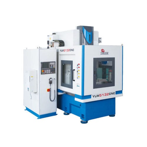Afeitadora de engranajes vertical - YLW5132 - ZHEJIANG LAOLUNSI MACHINE TOOL CO., LTD - CNC