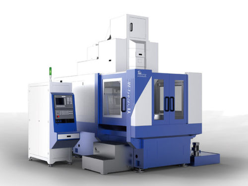 Afeitadora de engranajes vertical - YL5180 - ZHEJIANG LAOLUNSI MACHINE TOOL CO., LTD - CNC