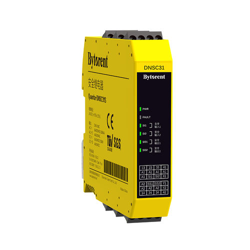 Relé de seguridad de parada de emergencia - Quanta-DNSC31S - Bytorent Technology Co., Ltd. - para cortina fotoeléctrica / 3NA / PNP