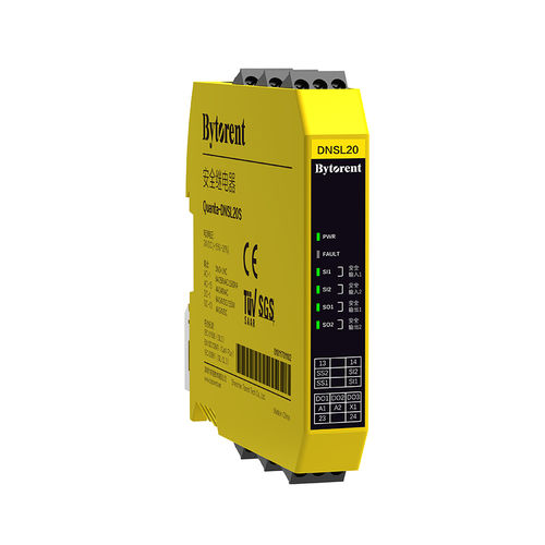 Relé de seguridad para cortina fotoeléctrica - Quanta-DNSL20S - Bytorent Technology Co., Ltd. - 2NA / PNP / en riel DIN