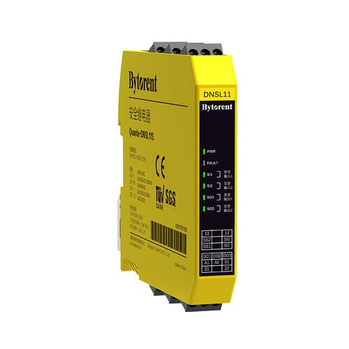 Relé de seguridad para cortina fotoeléctrica - Quanta-DNSL11S - Bytorent Technology Co., Ltd. - 1NA / PNP / 1NC