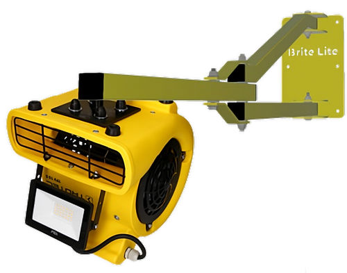 Ventilador de refrigeración - 2250 - Brite Lite - de pared / centrífugo / industrial