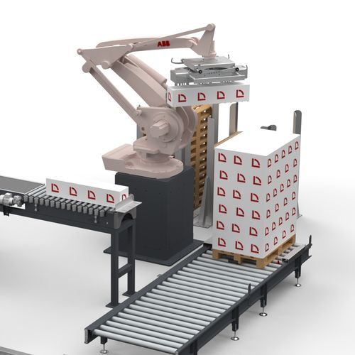Sistema de paletización robotizado - Brolla - para cajas / para saco / para bobinas